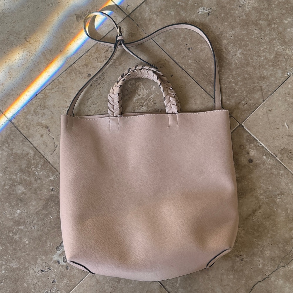JULES KAE ladies large tote, good condition long adjustable strap short handles - Picture 8 of 16